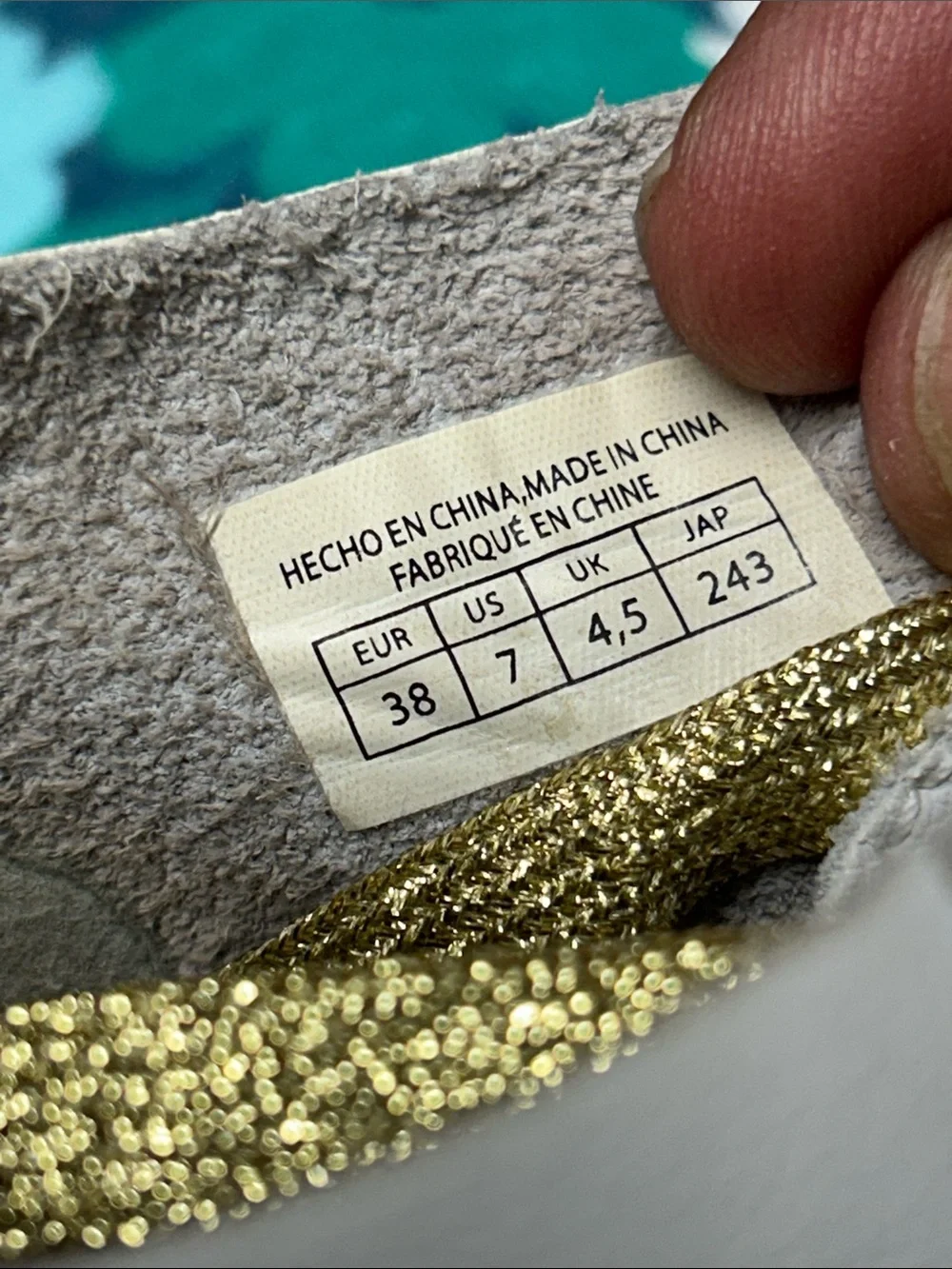 Musse & Cloud White Leather Sneakers with Gold Laces